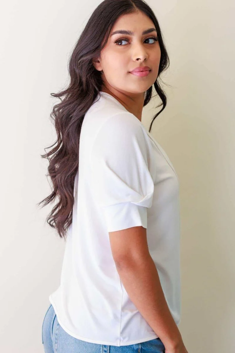 Camille Jersey Nursing Top - Discontinued Color - Image 3