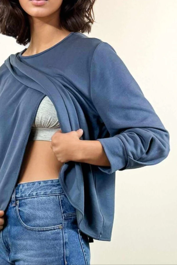 Carlotta Fleece Nursing Top - Image 9
