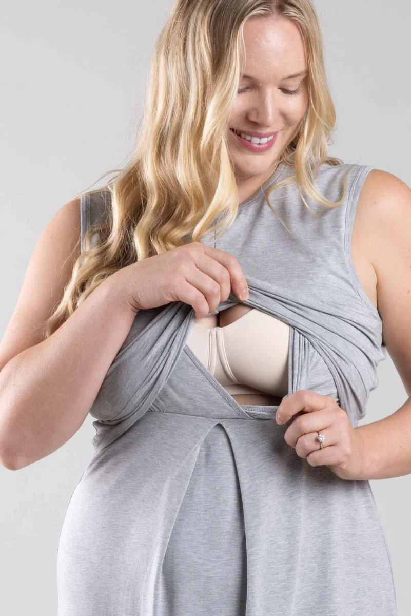 Debra Maternity & Nursing Dress - Image 26