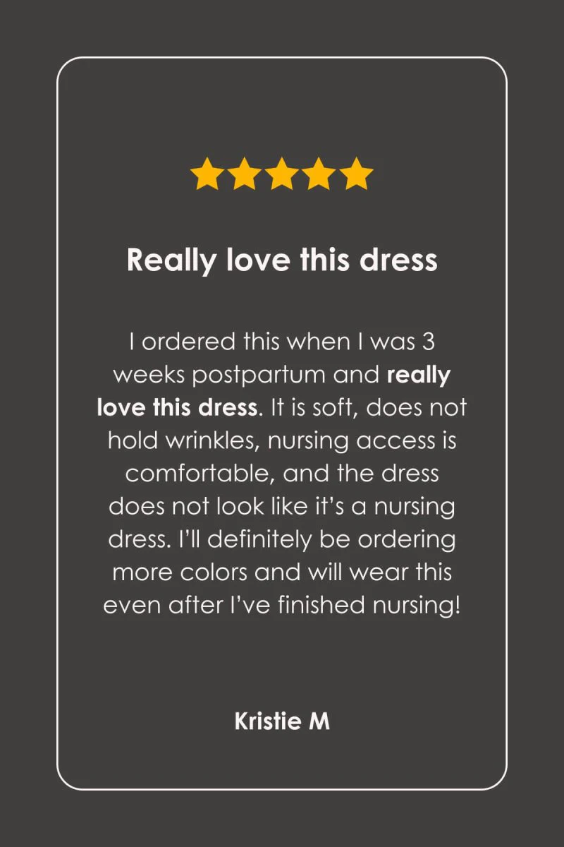 Debra Maternity & Nursing Dress - Image 31