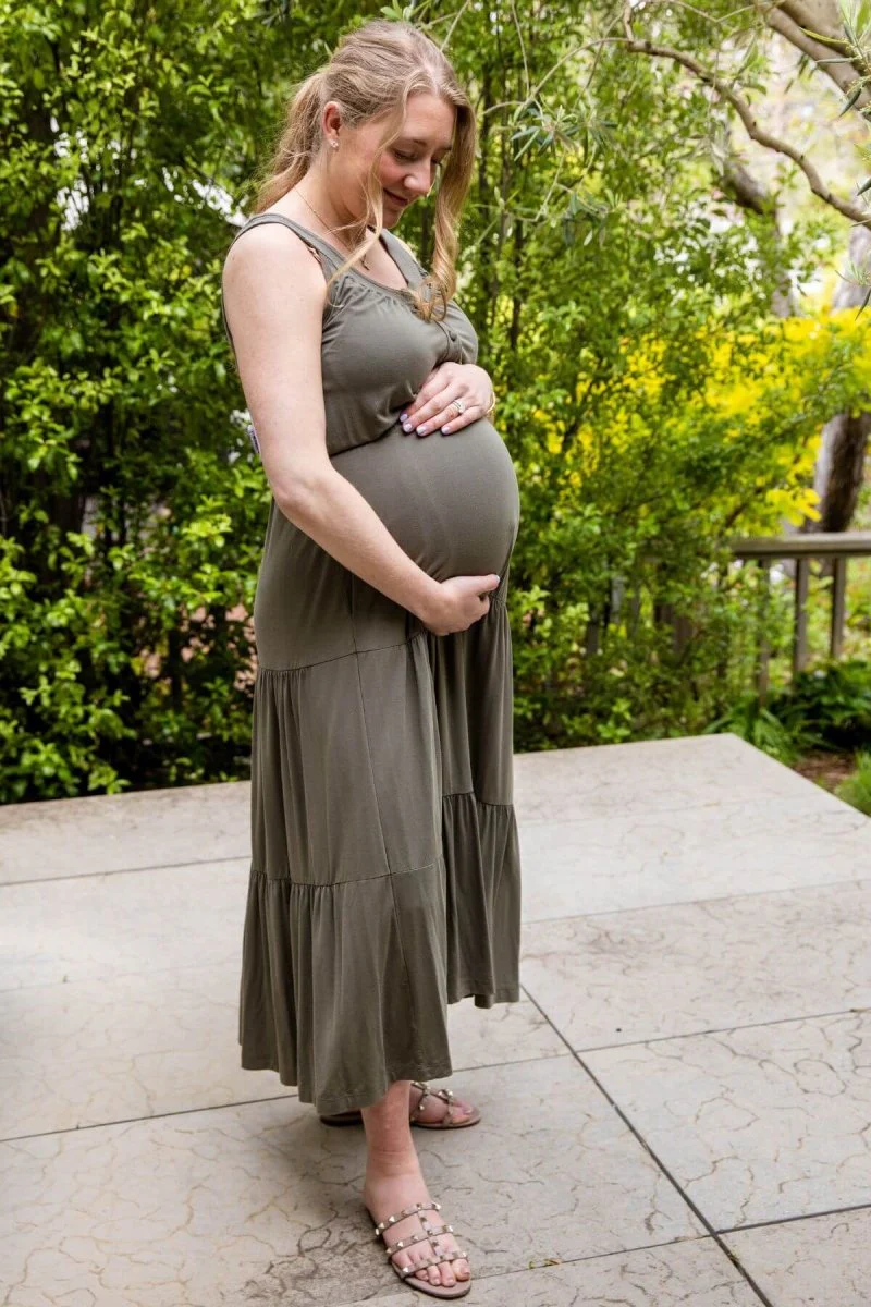 Lark Maternity & Nursing Maxi Dress - Image 20