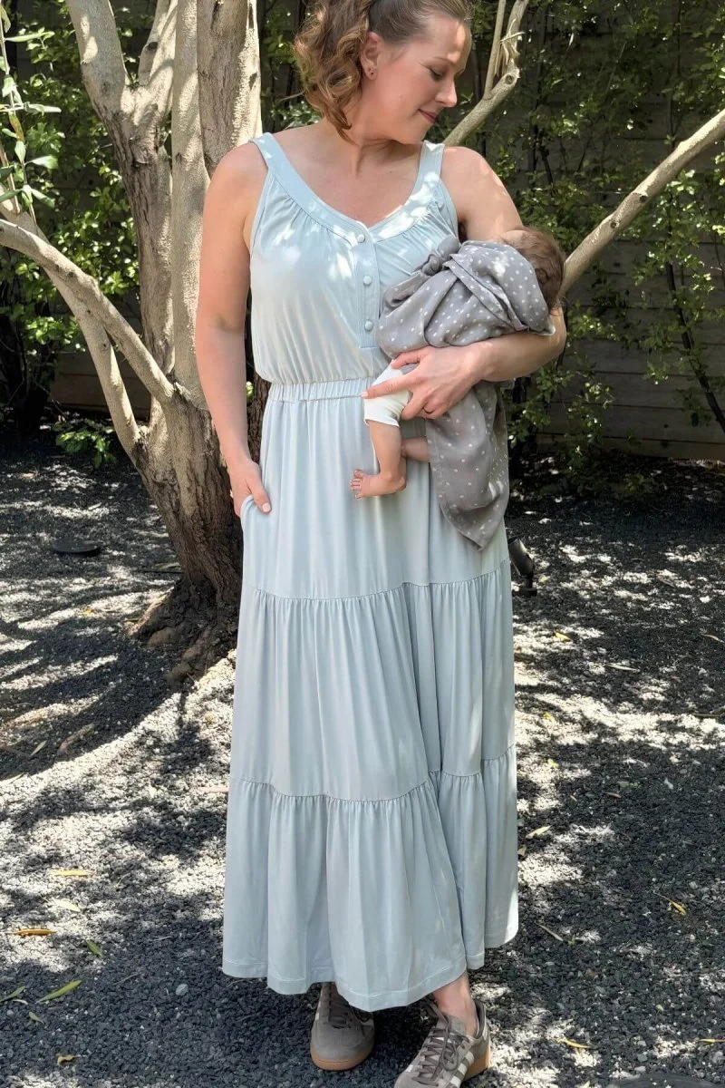 Lark Maternity & Nursing Maxi Dress - Image 26