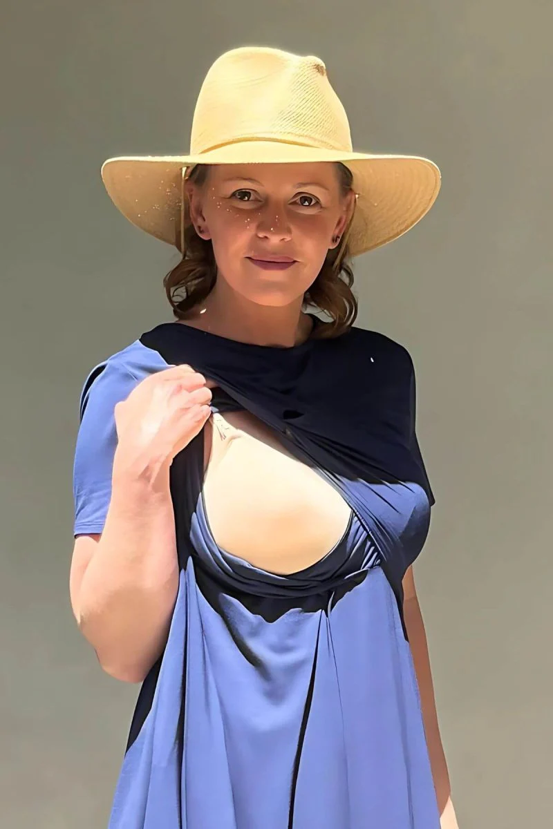 Liv Maternity & Nursing Dress - Image 22