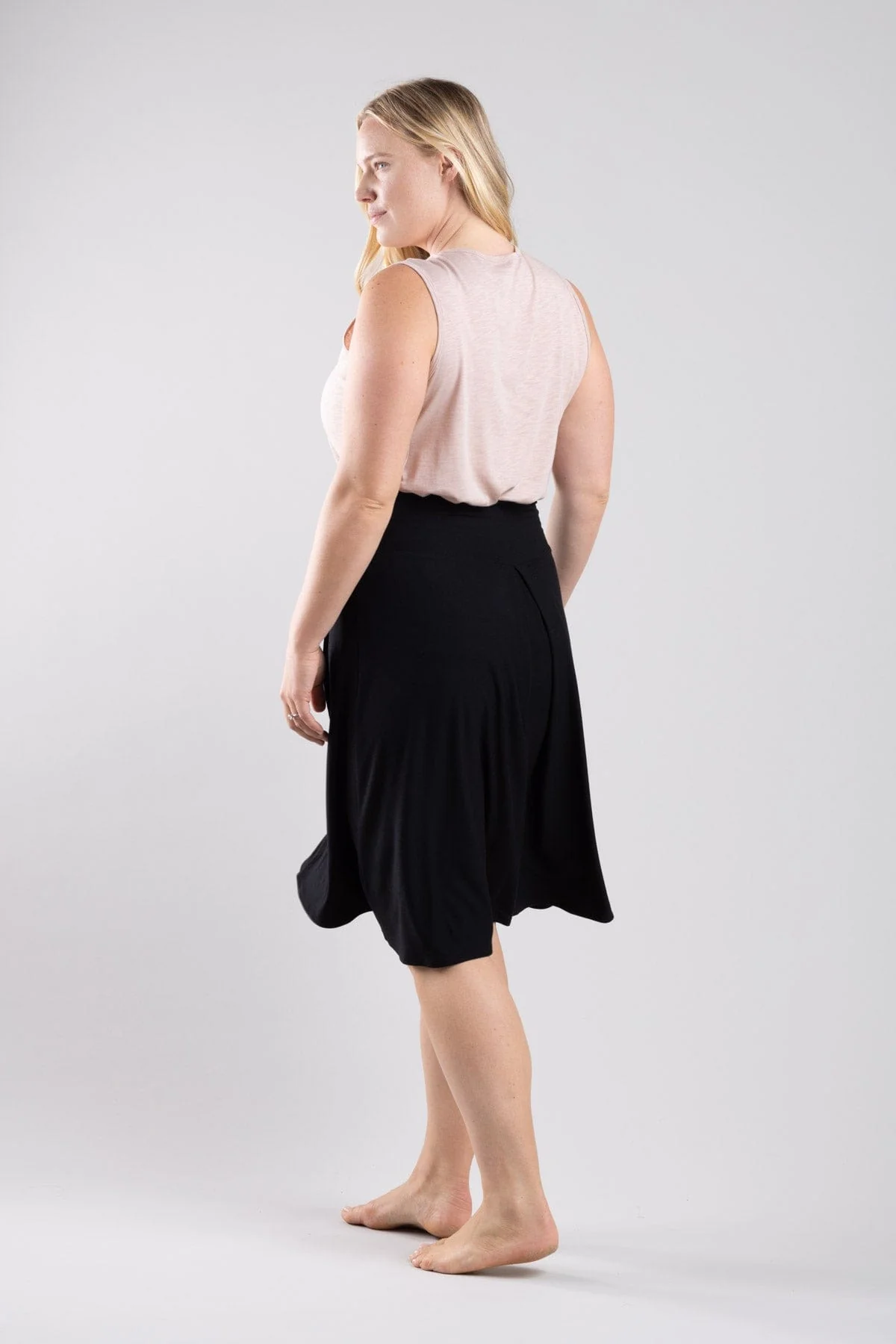 Ruth High-Low Skirt | Midnight - Image 5