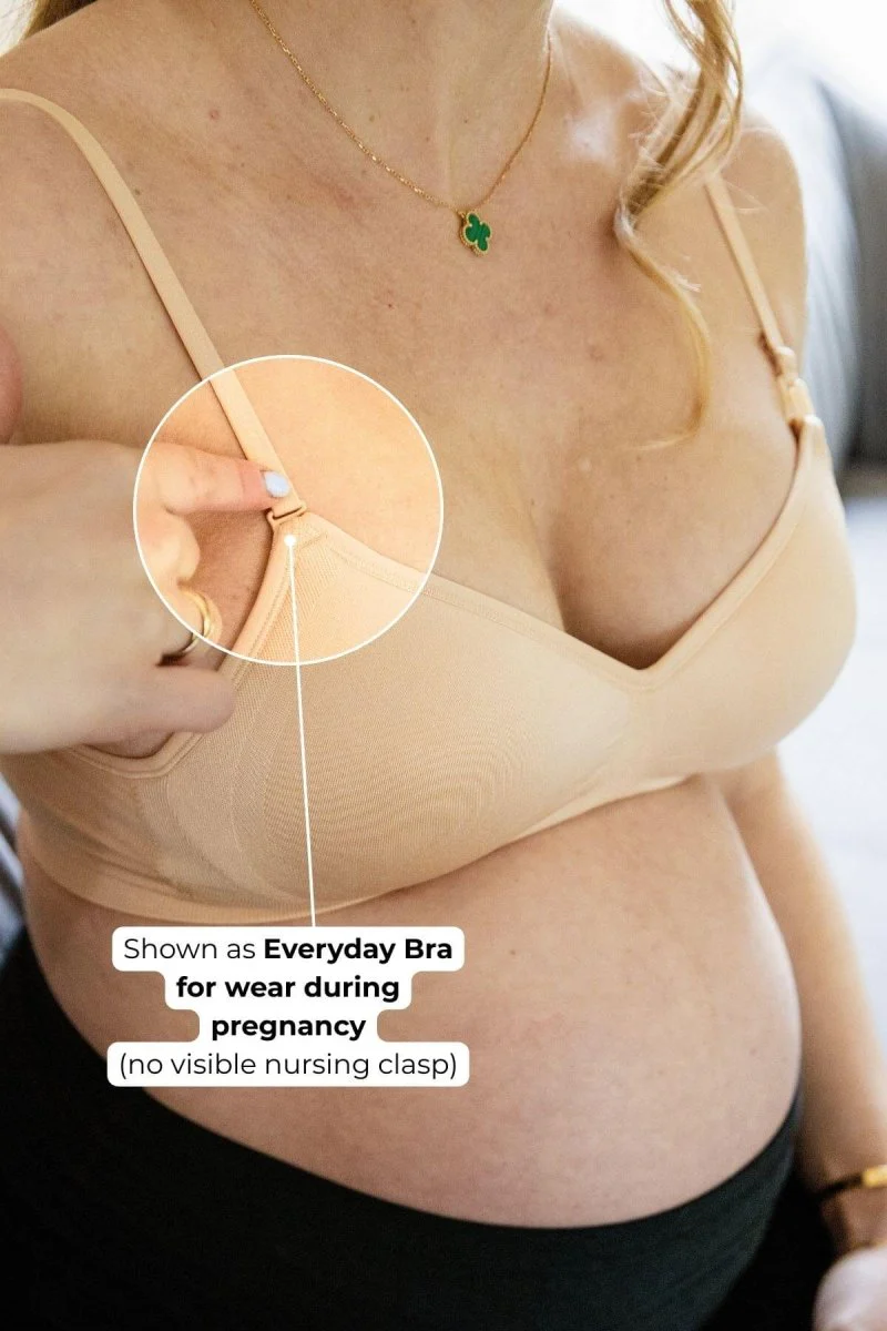 Stages Maternity, Nursing & Wearable Pump Bra | Sunkissed Rose - Image 4