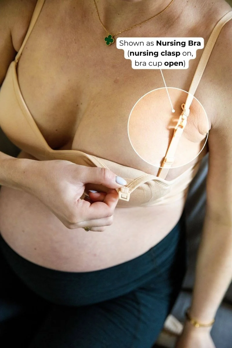 Stages Maternity, Nursing & Wearable Pump Bra | Sunkissed Rose - Image 5