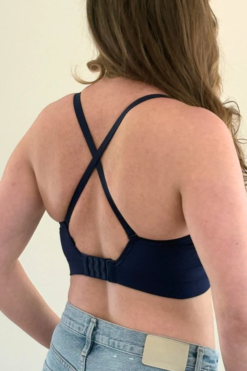 Stages Maternity, Nursing & Wearable Pump Bra | Indigo - Image 9
